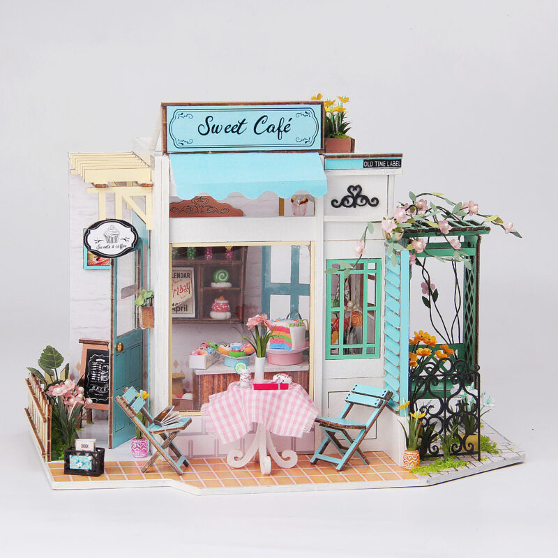 DIY Miniature Dollhouse Sweet Cafe