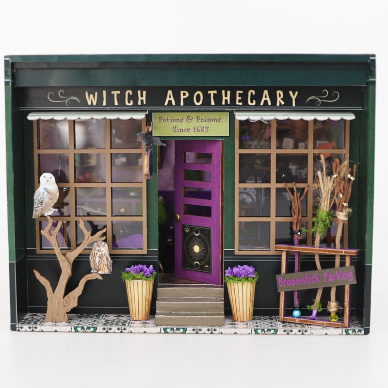 DIY Miniature Dollhouse Witch Apothecary