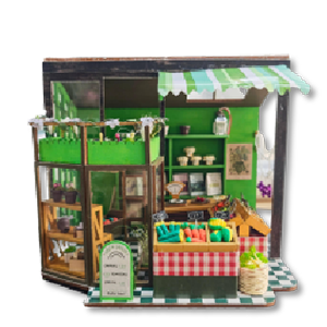 DIY Miniature Dollhouse Green Grocer