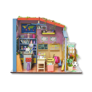 DIY Miniature Dollhouse Classroom