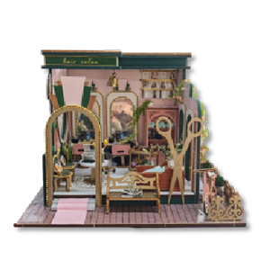 DIY Miniature Dollhouse Hair Saloon