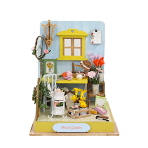 DIY Miniature Dollhouse Petite Garden