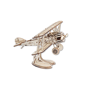 Wooden Puzzle Plane