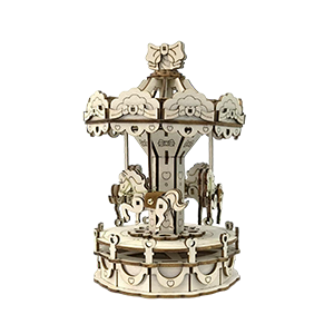Wooden Puzzle Carousel