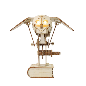 Wooden Puzzle Hedwig