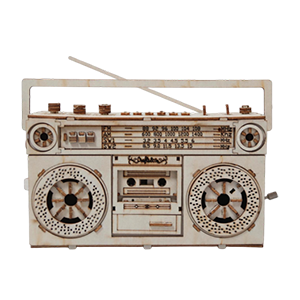 Wooden Puzzle Stereo