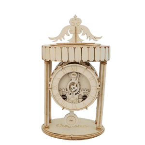 Wooden Puzzle Clock design 4