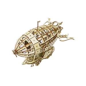 Wooden Puzzle Zeppelin