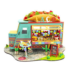 DIY Miniature Car Taco Food