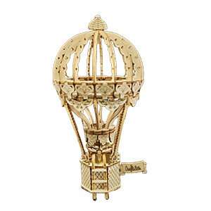 Wooden Puzzle Hot Air Balloon