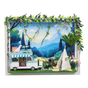 Diy Miniature Photo Frame Mountain Getaway