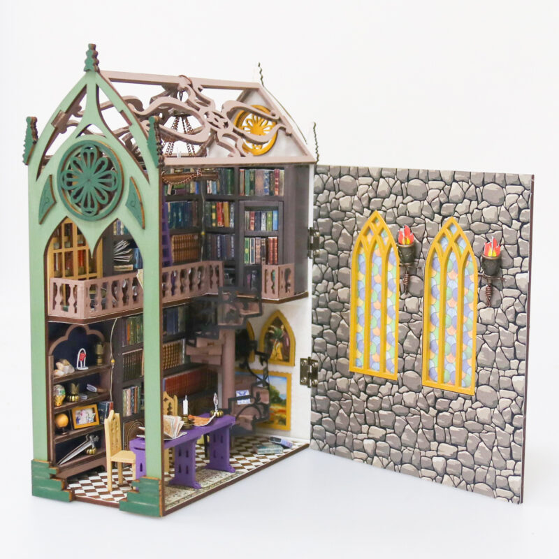 DIY Book Nook Ancient Library