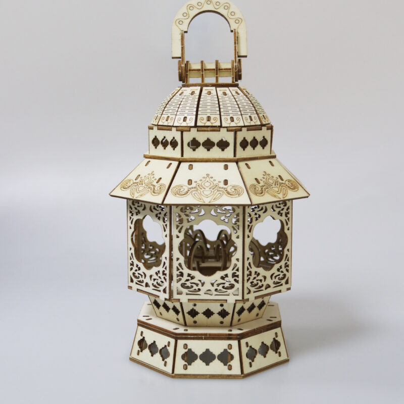 Wooden Puzzle Moroccan Lantern