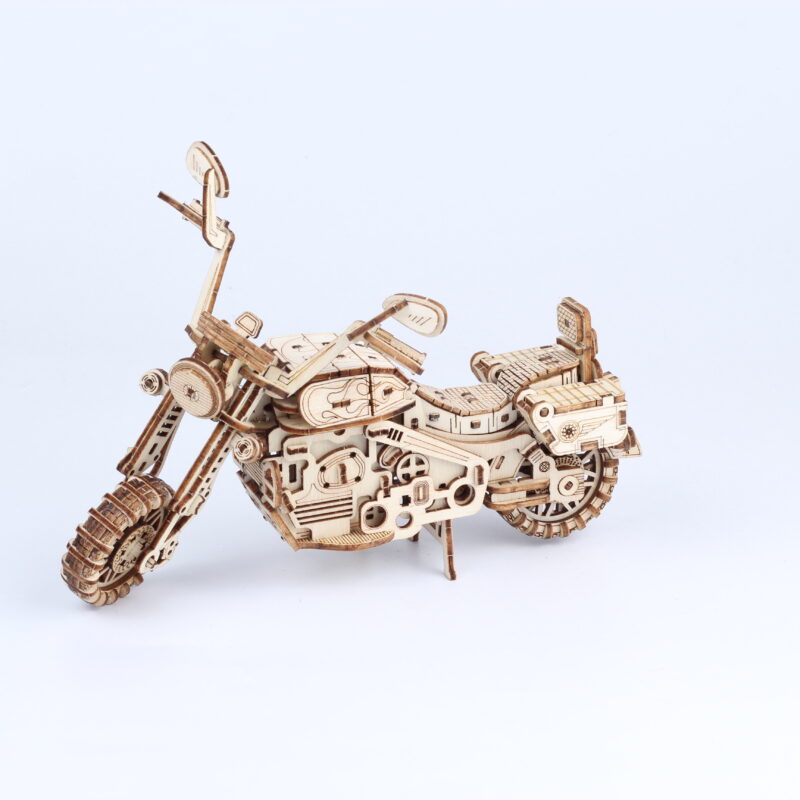 Wooden Puzzle Motorcycle