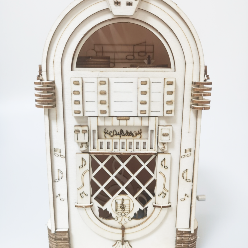 Wooden Puzzle Juke Box