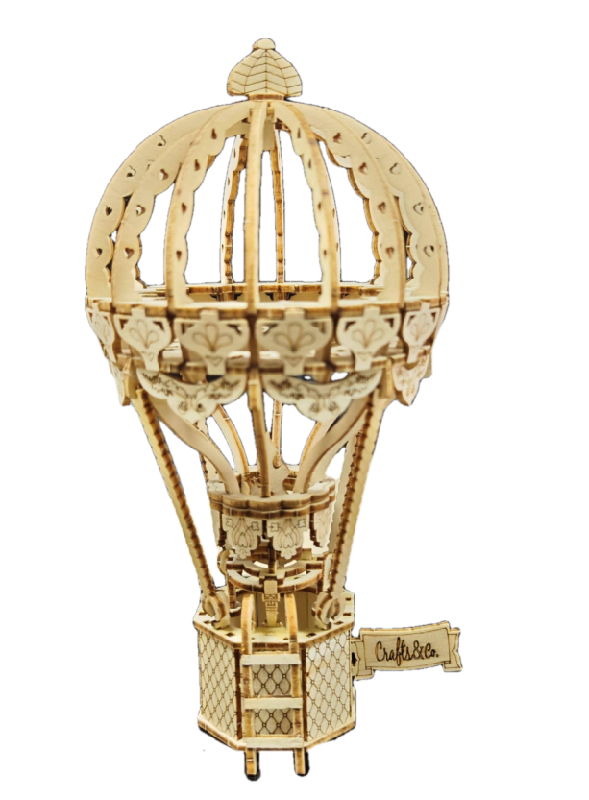 Wooden Puzzle Hot Air Balloon