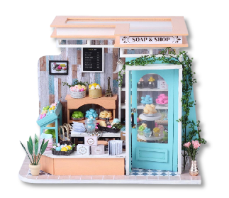 DIY Miniature Dollhouse Soap Shop