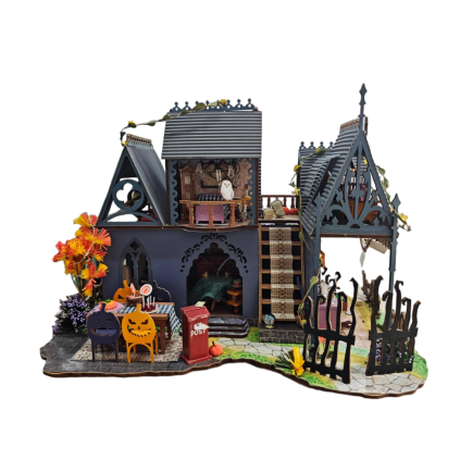 DIY Miniature Dollhouse Trick or Treat