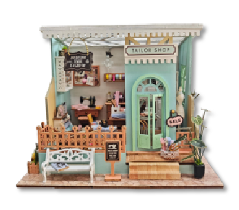 DIY Miniature Dollhouse Tailor Shop