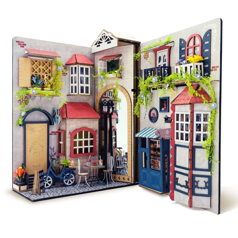DIY Miniature Dollhouse Parisian Alley