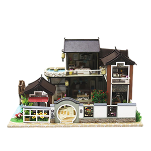 DIY Miniature Dollhouse Back to Ancient Town