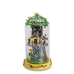 DIY Miniature Dome Botanical Tower