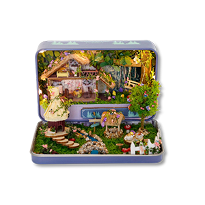 DIY Miniature Tin Box Enchanted Forest