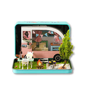 DIY Miniature Tin Box Dream Camper