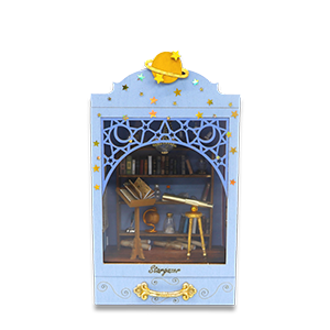 DIY Miniature Cabin Star Gazer