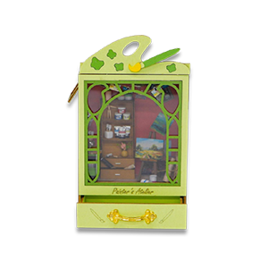 DIY Miniature Cabin Painters Atelier