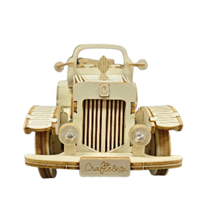 Wooden Puzzle Car 1