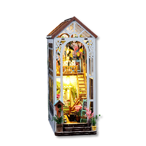 DIY Miniature Book Nook Garden House