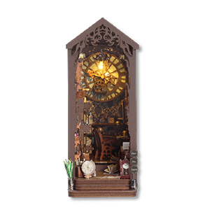 DIY Miniature Book Nook Investigation Bureau