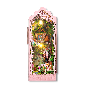 DIY Miniature Book Nook Fairy Village